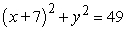 <strong>Which answer is a rectangular form of the given polar equation? </strong> A) B) C) D) E)