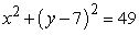 <strong>Which answer is a rectangular form of the given polar equation? </strong> A) B) C) D) E)