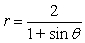 <strong>Find a polar equation of the conic with the given characteristics and with one focus at the pole.Conic Eccentricity DirectrixParabola </strong> A) B) C) D) E)