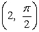 <strong>Find a polar equation of the conic with the given characteristics and with the focus at the pole.Conic VertexParabola </strong> A) B) C) D) E)