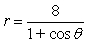 <strong>Find a polar equation of the conic with the given characteristics and with the focus at the pole.Conic VertexParabola </strong> A) B) C) D) E)