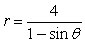 <strong>Find a polar equation of the conic with the given characteristics and with the focus at the pole.Conic VertexParabola </strong> A) B) C) D) E)