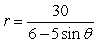 <strong>Find a polar equation of the conic with the given characteristics and with one focus at the pole.Conic VerticesEllipse </strong> A) B) C) D) E)