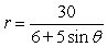 <strong>Find a polar equation of the conic with the given characteristics and with one focus at the pole.Conic VerticesEllipse </strong> A) B) C) D) E)