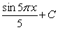 <strong>Find the indefinite integral of the following function. </strong> A) B) C) D) E)