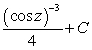 <strong>Find the indefinite integral of the following function. </strong> A) B) C) D) E)