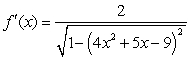<strong>Find the derivative of the function .</strong> A) B) C) D) E)