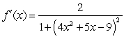 <strong>Find the derivative of the function .</strong> A) B) C) D) E)
