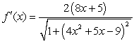<strong>Find the derivative of the function .</strong> A) B) C) D) E)
