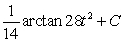 <strong>Find the integral </strong> A) B) C) D) E)