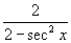 <strong>Add or subtract as indicated; then use fundamental identities to simplify the expression below and determine which of the following is not equivalent. </strong> A) B) C) D) E)