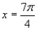 <strong>Which of the following is a solution to the given equation? </strong> A) B) C) D) E)