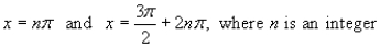 <strong>Solve the following equation. </strong> A) B) C) D) E)