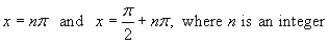 <strong>Solve the following equation. </strong> A) B) C) D) E)