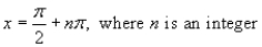 <strong>Solve the following equation. </strong> A) B) C) D) E)