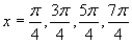 <strong>Solve the multiple-angle equation in the interval . </strong> A) B) C) D) E)