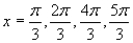 <strong>Solve the multiple-angle equation in the interval . </strong> A) B) C) D) E)