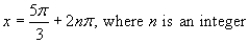 <strong>Solve the multiple-angle equation. </strong> A) B) C) D) E)