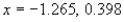 <strong>Use a graphing utility to approximate the solutions (to three decimal places) of the given equation in the interval . </strong> A) B) C) D) E)
