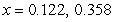 <strong>Use the Quadratic Formula to solve the given equation on the interval ; then use a graphing utility to approximate the angle x. Round answers to three decimal places. </strong> A) B) C) D) E)