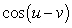 <strong>Find the exact value of given that and . (Both u and v are in Quadrant IV.)</strong> A) B) C) D) E)