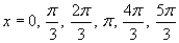 <strong>Find the exact solutions of the given equation in the interval . </strong> A) B) C) D) E)
