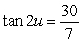 <strong>Use a double-angle formula to find the exact value of when .</strong> A) B) C) D) E)
