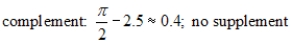 <strong>Find (if possible) the complement and supplement of the given angle. </strong> A) B) C) D) E)