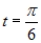 <strong>Find the point (x, y) on the unit circle that corresponds to the real number t. </strong> A) B) C) D) E)