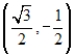 <strong>Find the point (x, y) on the unit circle that corresponds to the real number t. </strong> A) B) C) D) E)