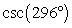 <strong>Use a calculator to evaluate the trigonometric function. Round your answer to four decimal places. (Be sure the calculator is set to the correct angle mode.) </strong> A)2.2812 B)-0.8988 C)1.0597 D)-1.1126 E)-0.4877