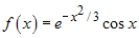 <strong>Use a graphing utility to graph the damping factor and the function in the same viewing window. Describe the behavior of the function as x increases without bound. </strong> A) B) C) D) E)