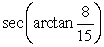<strong>Find the exact value of .</strong> A) B) C) D) E)