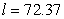 <strong>The angle of elevation of the sun is . Find the length, l, of a shadow cast by a tree that is 47 feet tall. Round answer to two decimal places.</strong> A) feet B) feet C) feet D) feet E) feet
