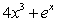 <strong>Find the derivative of the function .</strong> A) B) C) D) E)