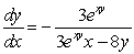 <strong>Use implicit differentiation to find . </strong> A) B) C) D) E)