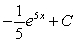 <strong>Find the indefinite integral. </strong> A) B) C) D) E)