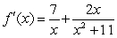 <strong>Find the derivative of the function .</strong> A) B) C) D) E)