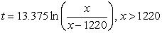<strong>Suppose the term of a mortgage t (in years) can be approximated by where x is the monthly payment in dollars. Use the model to approximate the term of a home mortgage for which the monthly payment is . What is the total amount paid? Round your answer to the nearest cent. Your answer may be slightly different depending on the number of digits your technology uses in computations.</strong> A)$1284.55 B)$308,293.13 C)$15,414.66 D)$51,382.19 E)$616,586.26