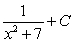 <strong>Find the indefinite integral of .</strong> A) B) C) D) E)