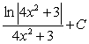 <strong>Find the indefinite integral. </strong> A) B) C) D) E)