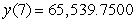 <strong>Write and solve the differential equation that models the following verbal statement. Evaluate the solution at the specified value of the independent variable, rounding your answer to four decimal places:The rate of change of y is proportional to y. When x = 0, y = 4 and when x = 1, y = 16. What is the value of y when x = 7?</strong> A) B) C) D) E)