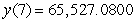 <strong>Write and solve the differential equation that models the following verbal statement. Evaluate the solution at the specified value of the independent variable, rounding your answer to four decimal places:The rate of change of y is proportional to y. When x = 0, y = 4 and when x = 1, y = 16. What is the value of y when x = 7?</strong> A) B) C) D) E)