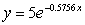 <strong>Find the exponential function that passes through the two given points. Round your values of C and k to four decimal places. </strong> A) B) C) D) E)