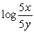 <strong>Condense the expression to the logarithm of a single term.</strong> A) B) C) D) E)