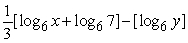 <strong>Condense the expression to the logarithm of a single term.</strong> A) B) C) D) E)