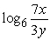 <strong>Condense the expression to the logarithm of a single term.</strong> A) B) C) D) E)