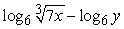 <strong>Condense the expression to the logarithm of a single term.</strong> A) B) C) D) E)