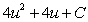 <strong>Find the indefinite integral .</strong> A) B) C) D) E)none of the above