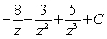 <strong>Find the indefinite integral and check the result by differentiation. </strong> A) B) C) D) E)
